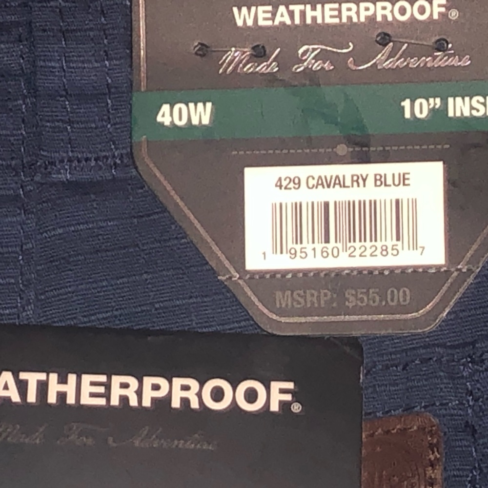 Weatherproof trail utility hybrid men’s shorts